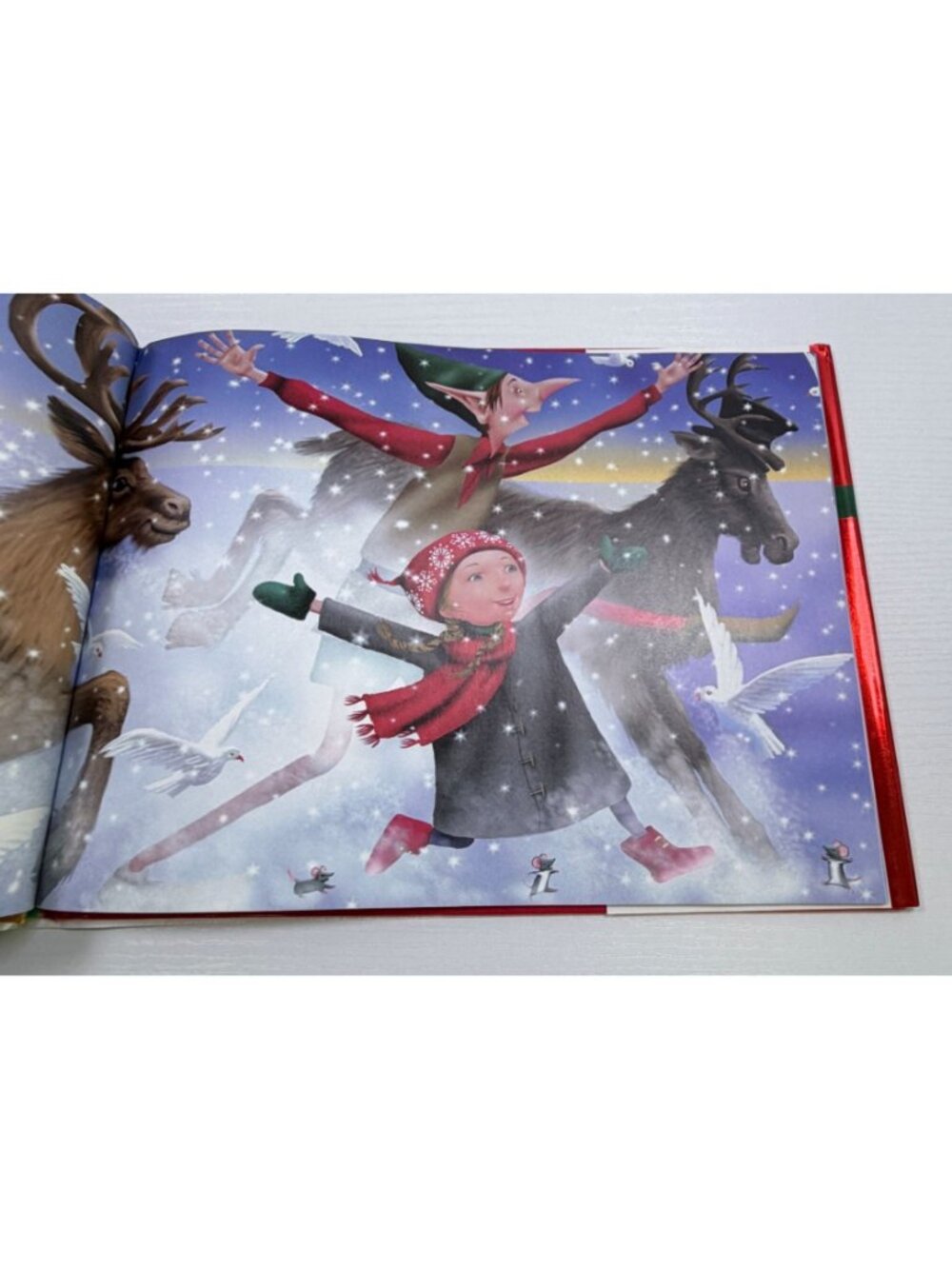 Santa Kid Childrens Christmas Book James Patterson 2004 Hardcover with Poster - Picture 7 of 13
